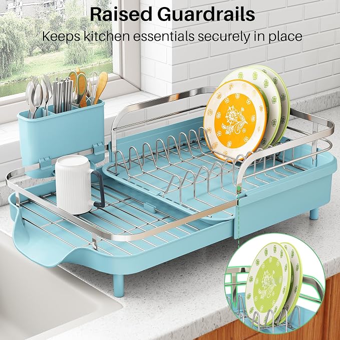 SAYZH Expandable Dish Drying Rack - Image 6
