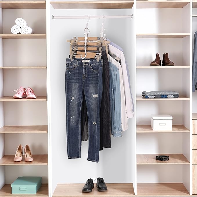 Mr. Pen- Space Saving Hangers, 360° Rotating Hooks | Magic Cascading Hanger - Image 9