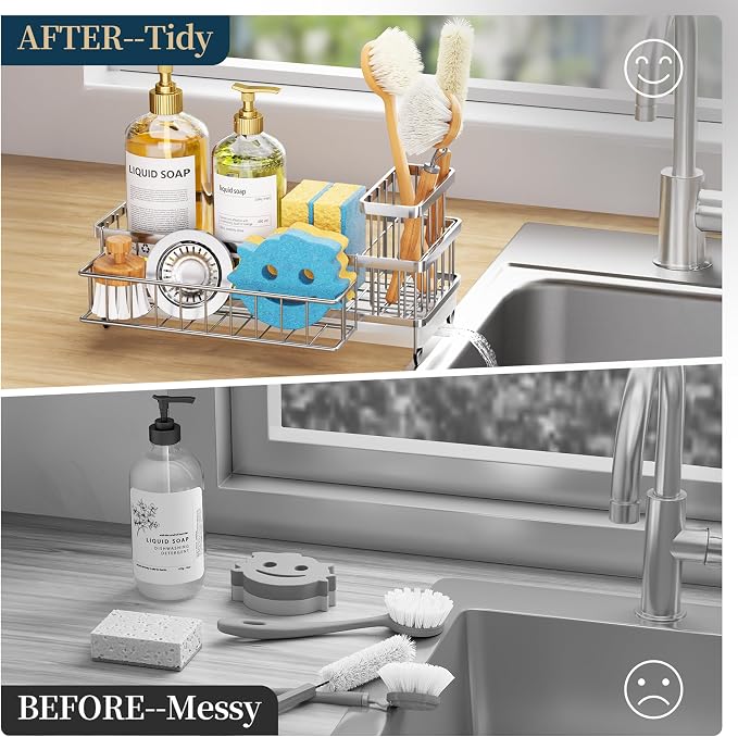Consumest Sponge Holder for Kitchen Sink - Image 7