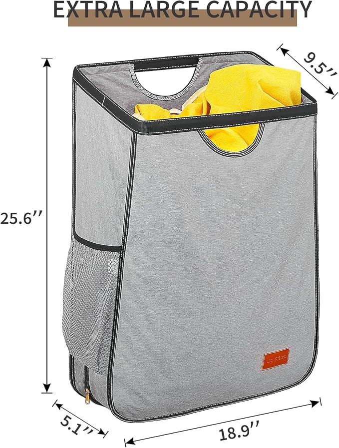 Ligereza Hanging Laundry Hamper Bag is Suitabled - Image 3