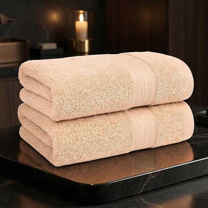 100% Cotton Hand Towels 18x28 Inches, 600 GSM, Soft & Absorbent - Image 2