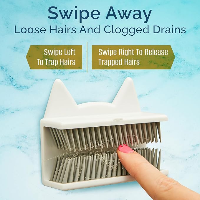 Shower Hair Catcher for Wall – Hair Collector for Shower & Tub, Shower Hair - Image 7