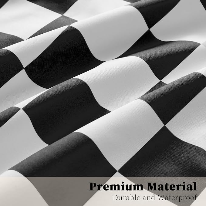 Ohocut Checkered 2 Pcs Large Travel Laundry Bags - Image 5