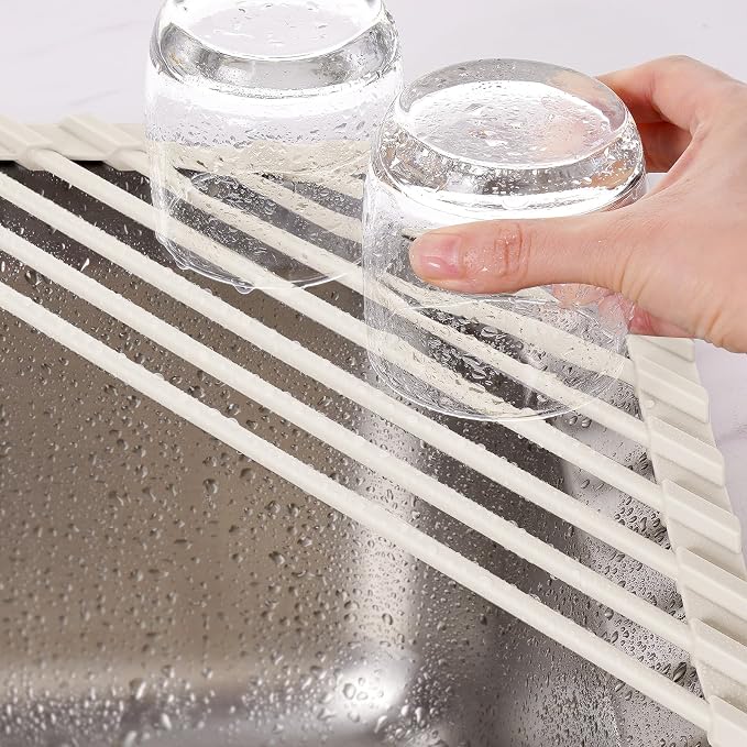 Tomorotec Triangle Roll Up Dish Drying Rack - Image 8