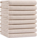 Homaxy 100% Cotton Oversized Waffle Weave Kitchen Towels 8-Pack, Ultra Soft by Homaxy