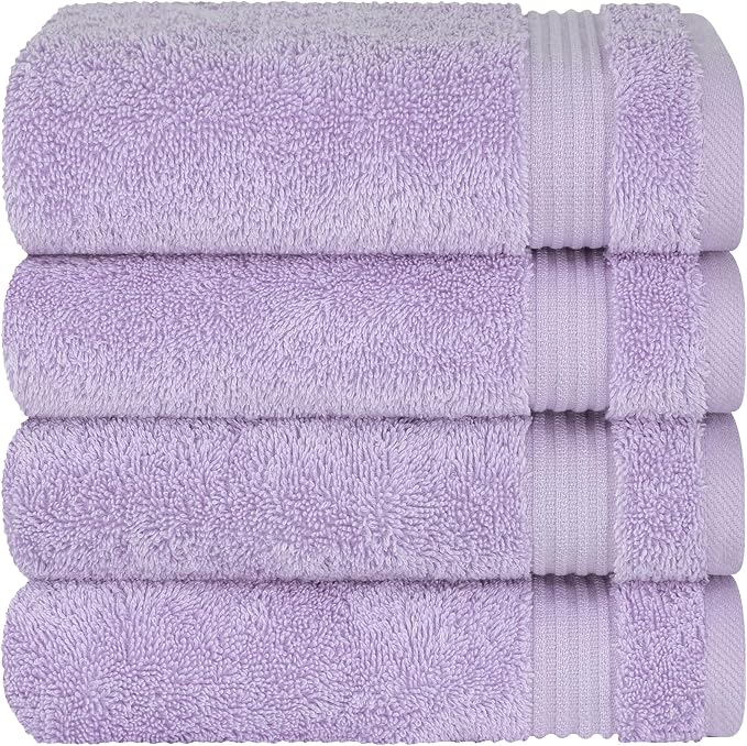 Cotton Paradise 100% Cotton Turkish Towel Set, Soft Absorbent Quick Dry - Image 5