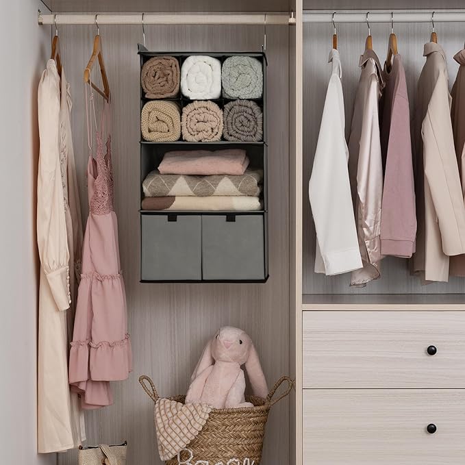 GRANNY SAYS 4-Shelf Hanging Closet Organizer - Image 2