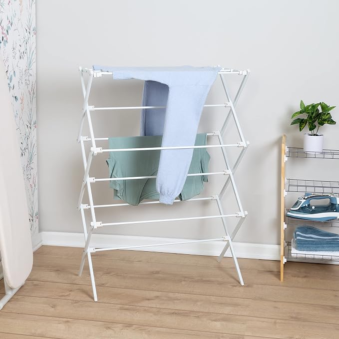 Honey-Can-Do Collapsible Laundry Drying Rack, Portable Clothes Rack, - Image 2