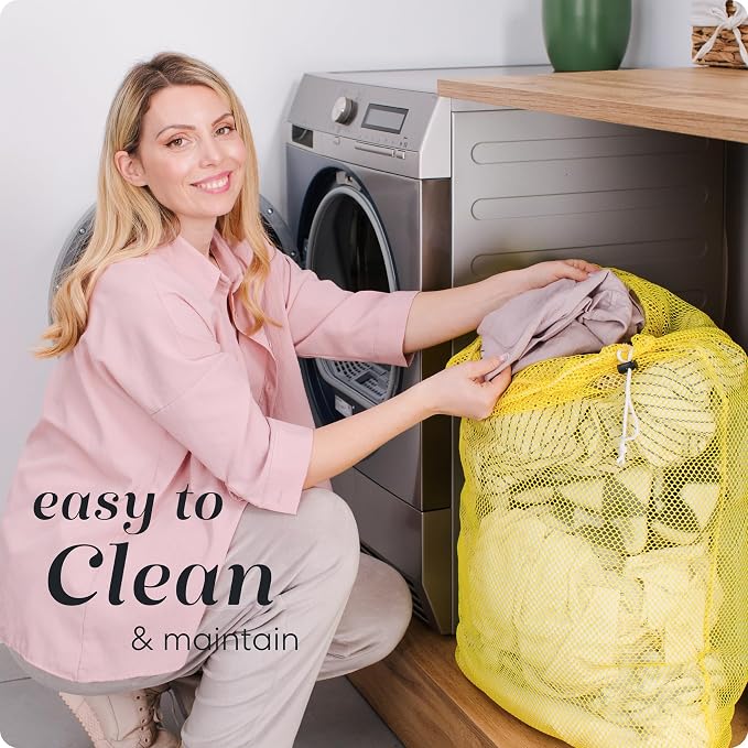 Handy Laundry Mesh XL Laundry Bag 24"x36" 2-Pack, Heavy Duty - Image 5