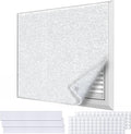 MERV 8 Air Vent Filters Kit 20x100 Inch|Cut to Fit (60+ Filters) Filter Material,High-Grade Electrostatic Filter Media with 48 Hooks for Home Floor, Ceiling, HVAC Furnace Vents & Grilles
