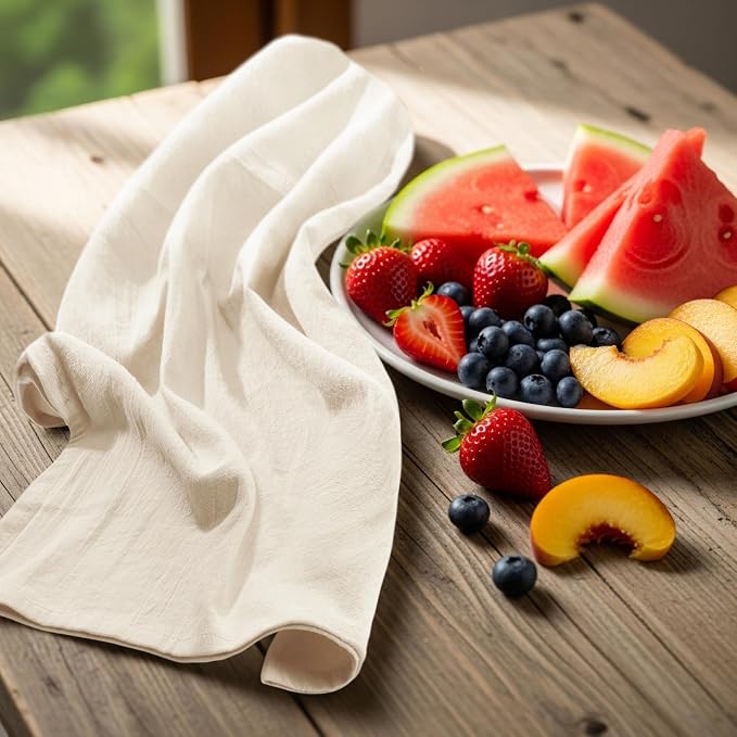 Utopia Kitchen Natural Flour Sack Towels100% Cotton | Tea Towels - Image 5