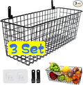 Joben Oligey 3 Set Hanging Wall Baskets, Wire Basket by JobenOligey