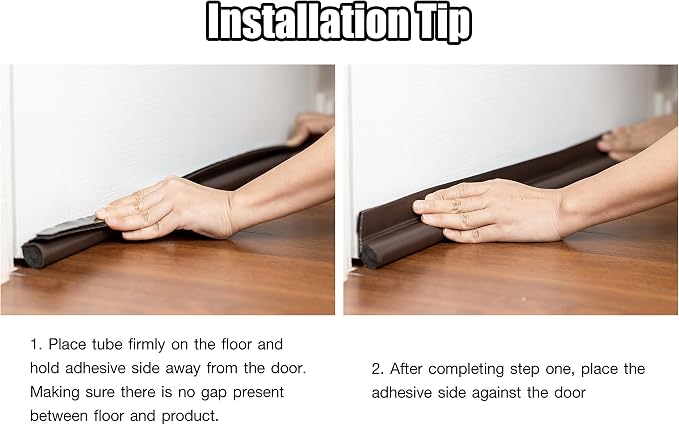 Door Draft Stopper 36" : One Sided Door Insulator - Image 4