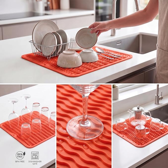 MicoYang Silicone Dish Drying Mat - Image 4