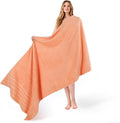 American Soft Linen 100% Cotton Luxury Turkish Towels, 35x70 XL Bath Sheet | by AmericanSoftLinen