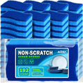 AIDEA Sponges Kitchen-192Count, Non Scratch Scrub Sponge, Dish Sponges | by AIDEAHOME