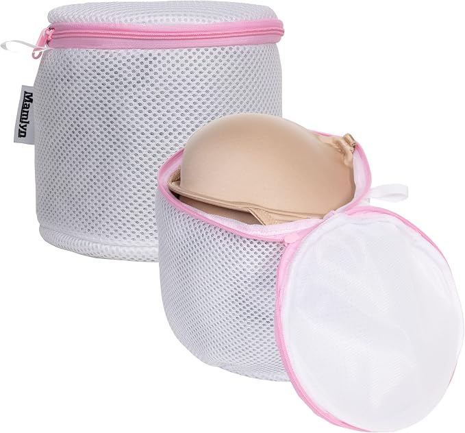 Mamlyn Mesh Bra Bags for Washing Machine, Lingerie wash Bags for Laundry - Image 2