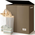 SOLEDI Large Double Laundry Hamper by SOLEDI