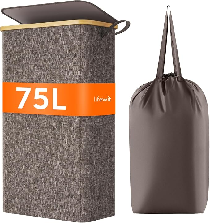 Lifewit 75L Slim Laundry Hamper by Lifewit