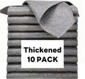 Thickened Magic Cleaning Cloths 10 Pack, Streak-Free Microfiber Towels by Unknown
