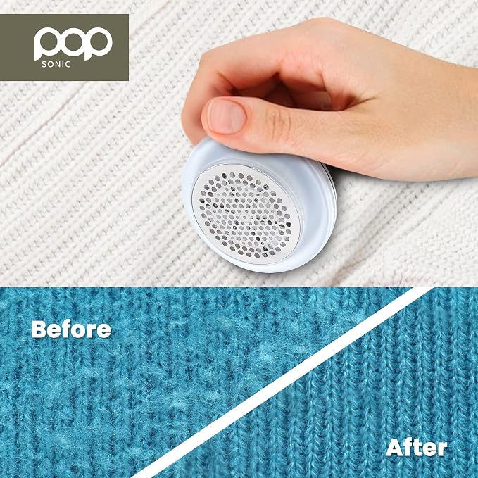 Fabric Shaver, Lint Remover Electric – Rechargeable, 6 Blade System, Fabric - Image 5