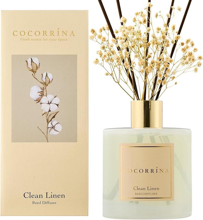 Reed Diffuser - Clean Linen 17 Fl.oz Reed Diffuser - Image 2