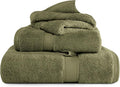 SUPERIOR Egyptian Cotton Ultra Plush & Absorbent, 3 Piece Set, Forest Green | by SUPERIOR