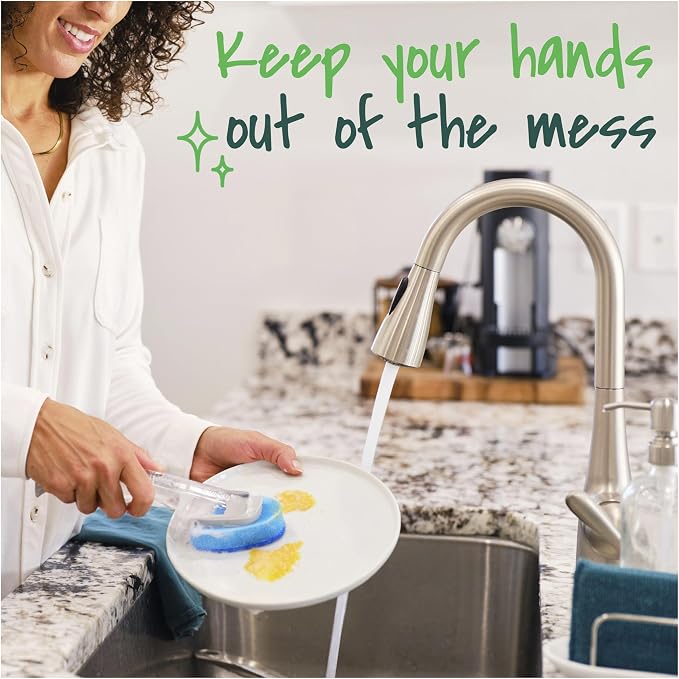 Scotch-Brite Zero Scratch Dishwand, 1 Wand | Dishwasher-Safe Scrub Wand - Image 7