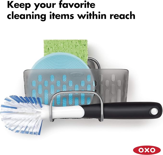 OXO Good Grips Stronghold Suction Sinkware Organizer, Sponge Holder - Image 3