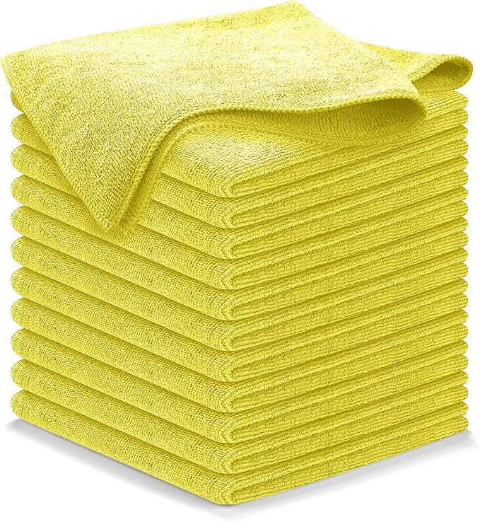 USANOOKS Microfiber Cleaning Cloth Yellow by USANOOKS