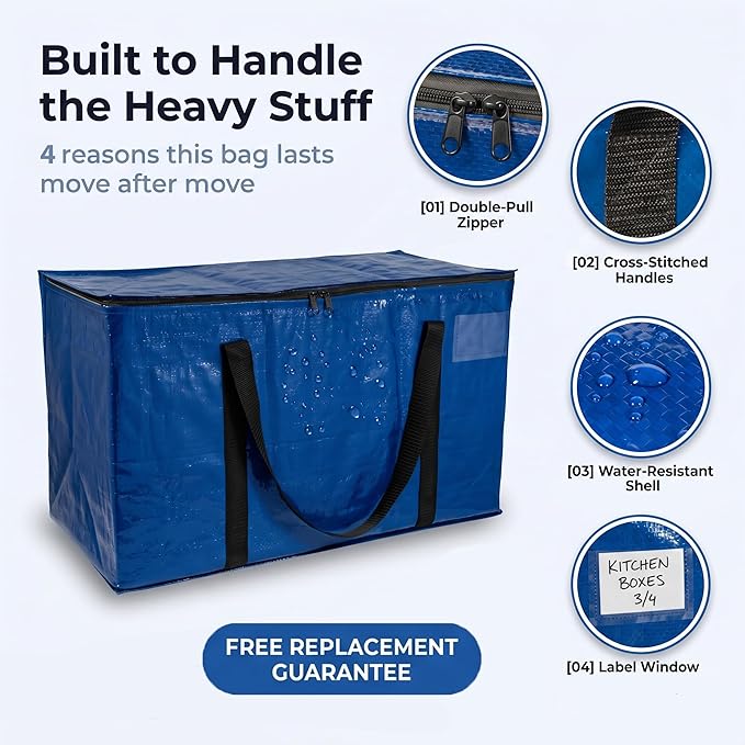 ClearSpace Heavy Duty Moving Bags or Storage Bins - Image 3