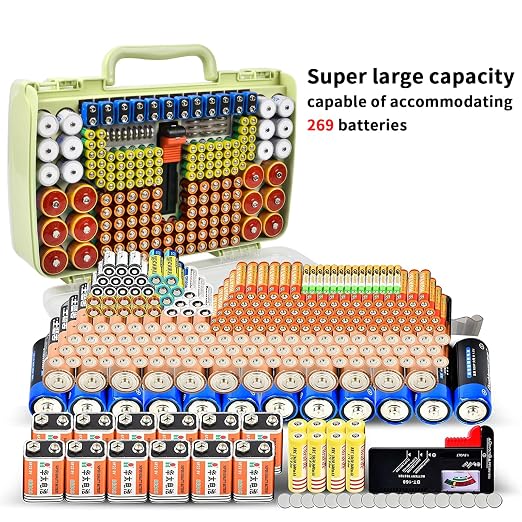 Battery Organizer Storage Case - Image 4
