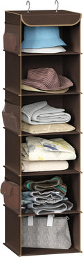 Simple Houseware 6 Shelf Hanging Closet Organizer, Top Support Metal Frame by SimpleHouseware