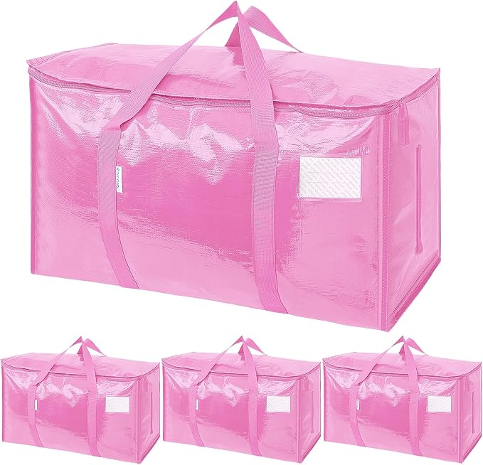 TICONN 4 Pack Extra Large Moving Bags Heavy Duty by TICONN