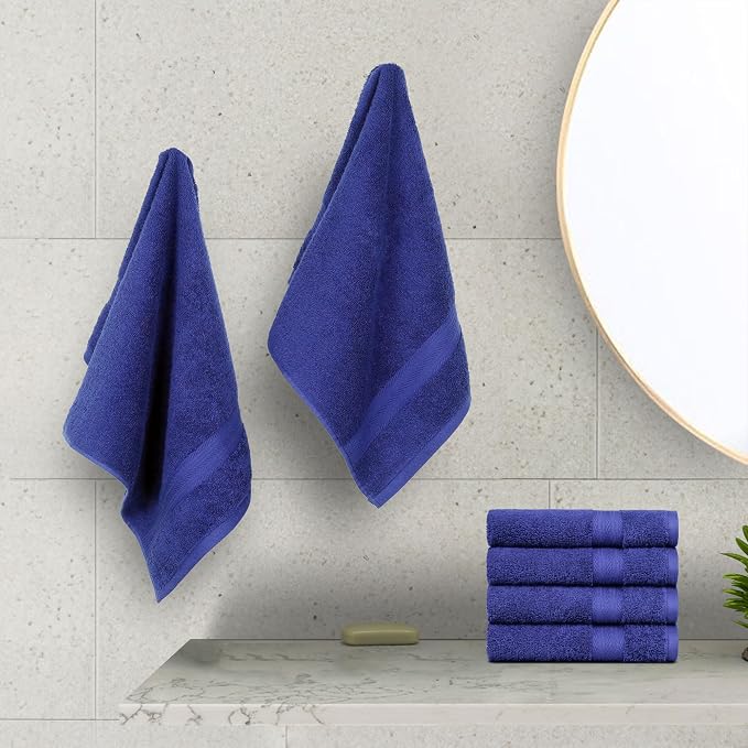 Amazon Basics 100% Cotton Fade-Resistant Hand Towels - Image 6