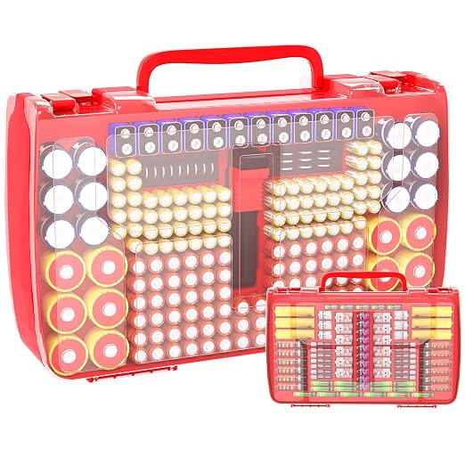 Battery Organizer Storage Case by APTBYTE
