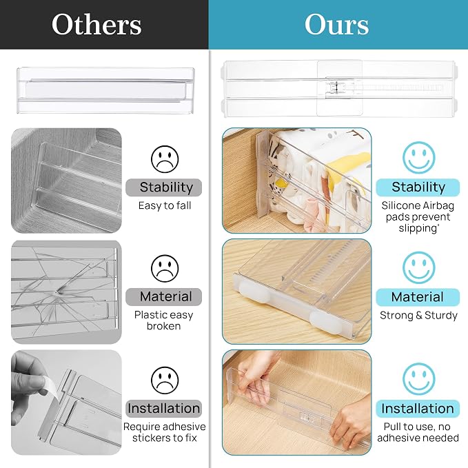Vtopmart 4" High Drawer Dividers - Image 8