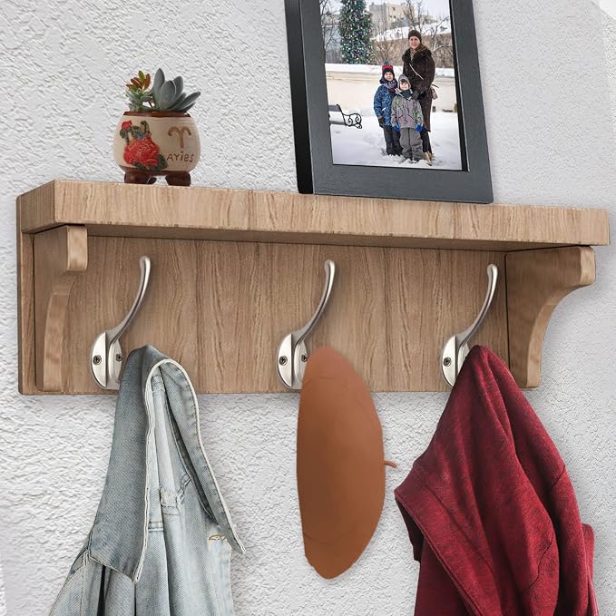 30 Pack Heavy Duty Silvery Dual Coat Hooks - Image 4