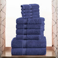 SUPERIOR Egyptian Cotton Ultra Plush & Absorbent, 10 Piece Set, Soft Luxury by SUPERIOR