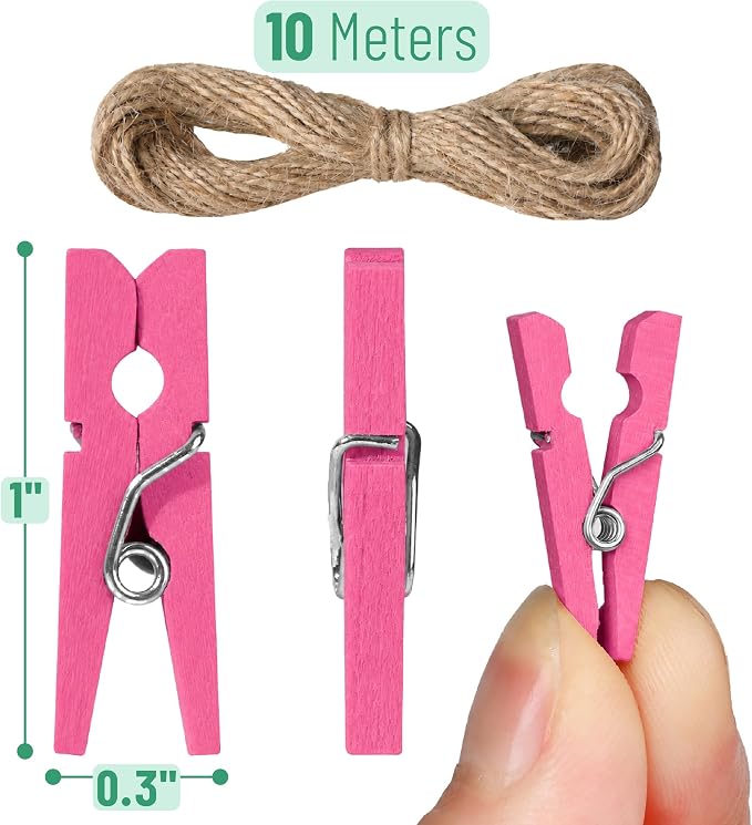 Mr. Pen- Mini Wooden Clothes Pins - Image 3