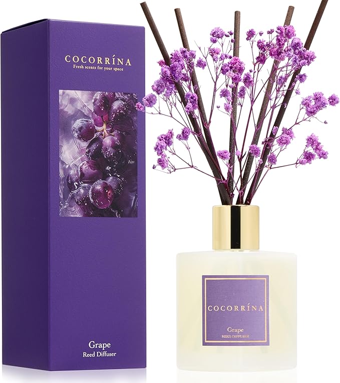 Reed Diffuser - Grape 6.7 fl oz Reed Diffuser by COCORR%C3%8DNA