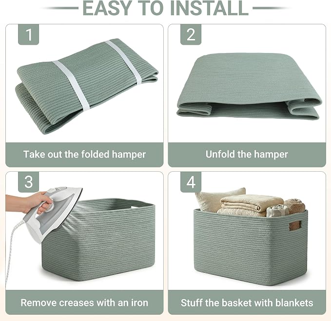 Large Laundry Basket/Hamper - Image 8
