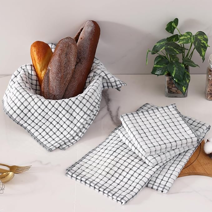 Homaxy Kitchen Towels and Dishcloths Set - Image 2