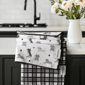 RECYCO Waffle Kitchen Towel Set of 2 by RECYCOHOMECOLLECTION