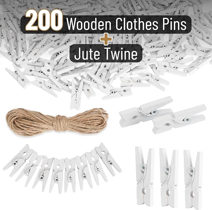 Mr. Pen- Mini Wooden Clothes Pins - Image 2