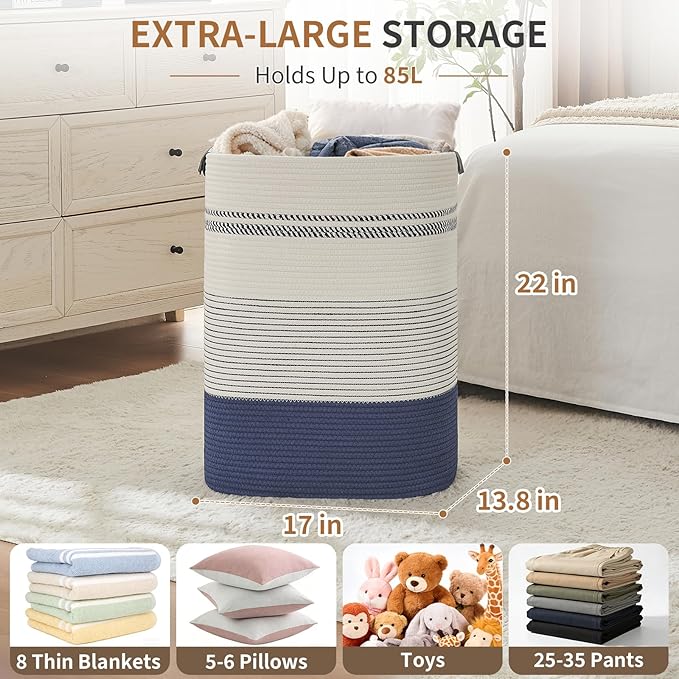 AINUOQI Large Laundry Basket - Image 2