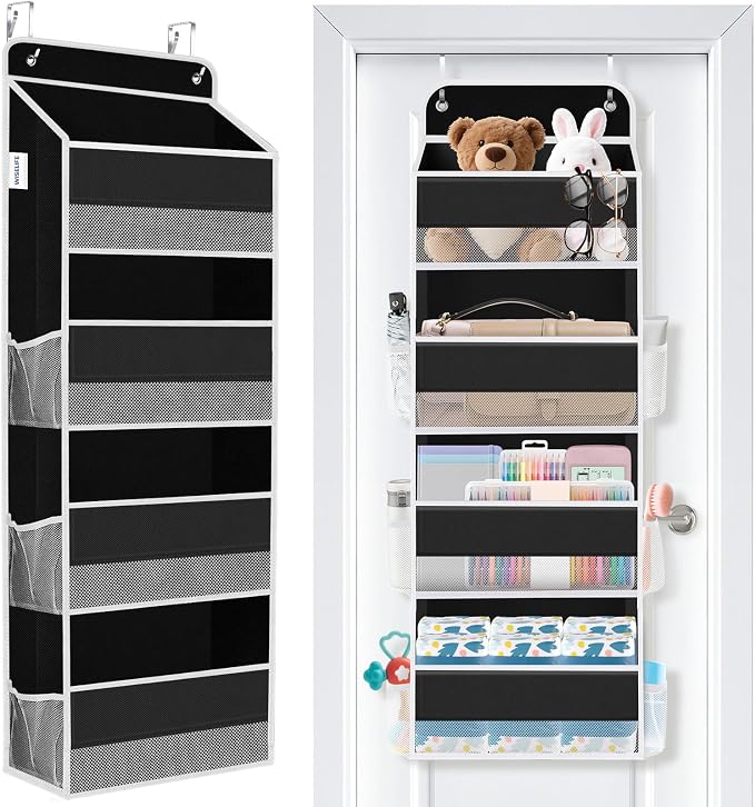 Over The Door Organizer Storage Large Capacity Hanging Bedroom Storage | 4 by WiseLife