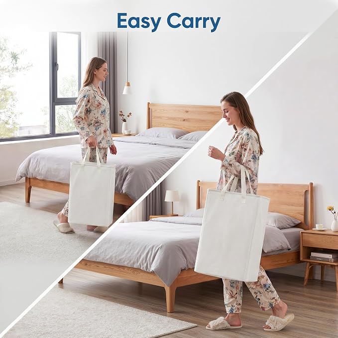 efluky 2 Pack Slim Laundry Basket, Narrow Laundry Hamper - Image 4