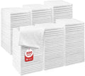 Orighty Washcloths Bulk, 200 Pack Microfiber Face Towels, 12x12 Inch White by AllRightinOrighty