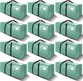 VELVETSURE 12 Pack Heavy Duty Large Moving Bags W/Backpack Straps by VELVETSURE